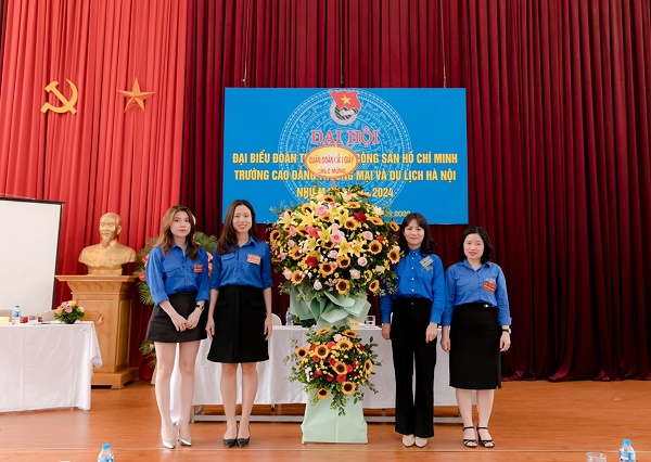 Đại hội Đại biểu Đoàn thanh niên Trường Cao đẳng Thương mại và Du lịch Hà Nội lần Thứ XXIV Nhiệm kỳ 2022-2024