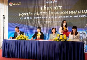 HCCT ký kết hợp tác với Tập đoàn Sun Group