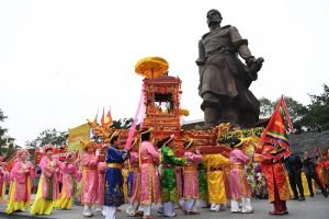 Lễ hội mùa xuân Gò Đống Đa (Nguồn: hanoimoi.com.vn)