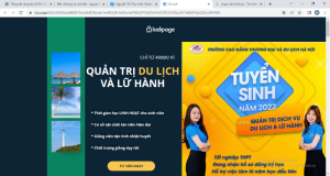 (Landing page của sinh viên lớp TMĐT13A)