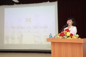 Bà Nguyễn Mai Phương, cán bộ Ban Phát triển Nguồn nhân lực Tập đoàn JHL Việt Nam