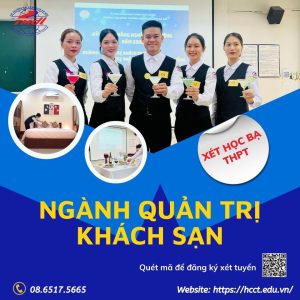 Quản trị khách sạn là ngành học hấp dẫn của các bạn 2k5