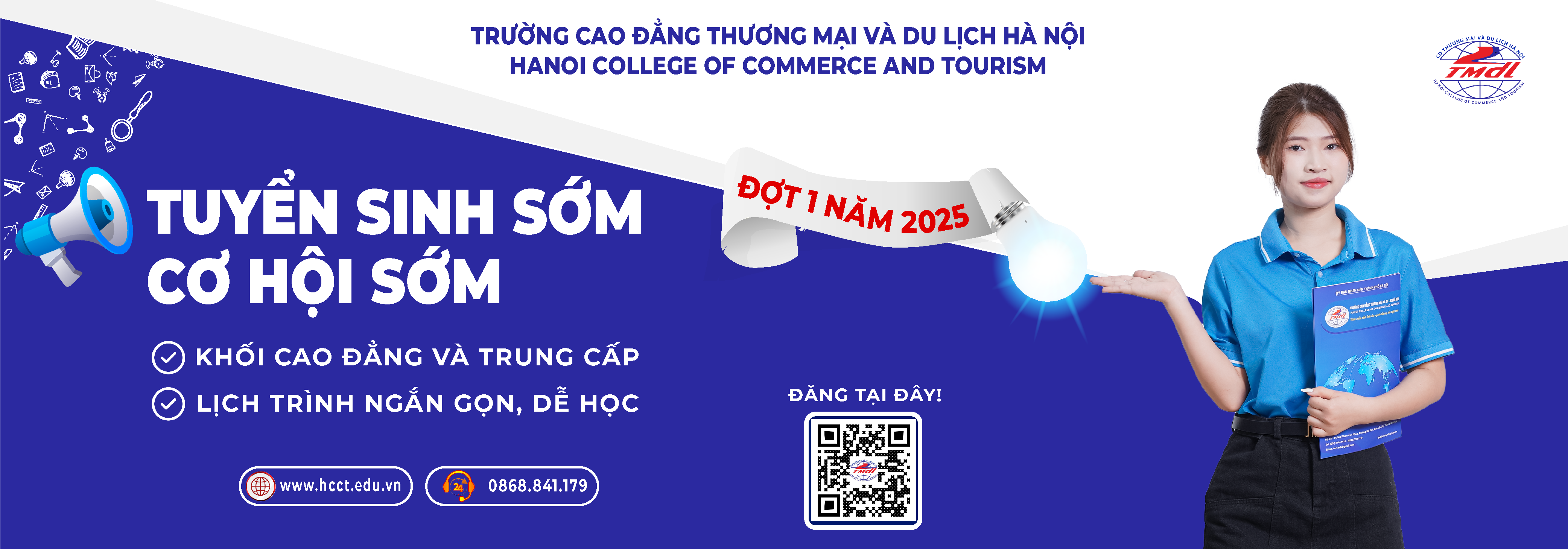 Banner tuyển sinh 2025