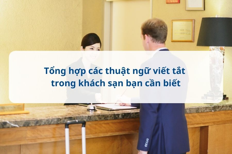 thuật ngữ viết tắt trong khách sạn