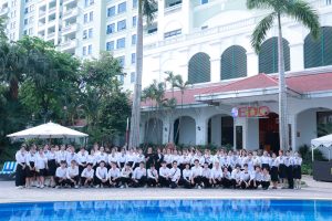 Sinh viên ngành Quản trị khách sạn K15 thực tế nghề nghiệp tại khách sạn Deawoo Hà Nội