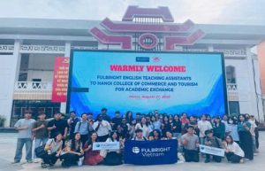 Những giáo viên trờ giảng trong các giờ tiếng anh tại HCCT