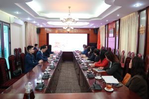 Toàn cảnh buổi làm việc giữa hai bên