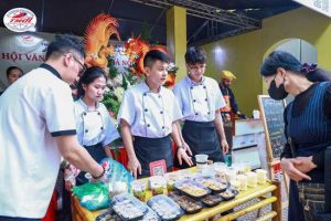 Gian hàng của HCCT tại Lễ hội Văn hóa Ẩm thực Hà Nội