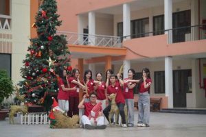 Các thành viên trong CLB ngôn ngữ Trung Quốc