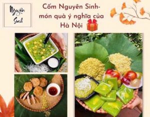 Cốm Nguyên Sinh – giữ hồn cốm Việt
