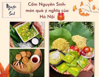 Cốm Nguyên Sinh – giữ hồn cốm Việt
