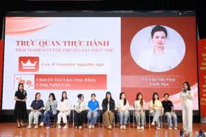 Nữ HSSV HCCT trải nghiệm chăm sóc da