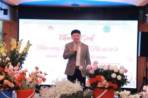 ông Lại Hoài Nam - Đảng uỷ viên Trưởng phòng Hành chính quản trị, Văn phòng UBND thành phố Hà Nội đã phát biểu