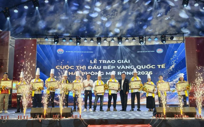 Giải Đầu bếp Vàng Quốc tế 2026: Sinh viên HCCT tự tin toả sáng