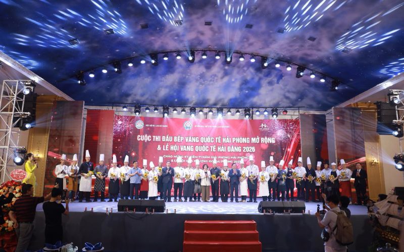 Giải Đầu bếp Vàng Quốc tế 2026: Sinh viên HCCT tự tin toả sáng