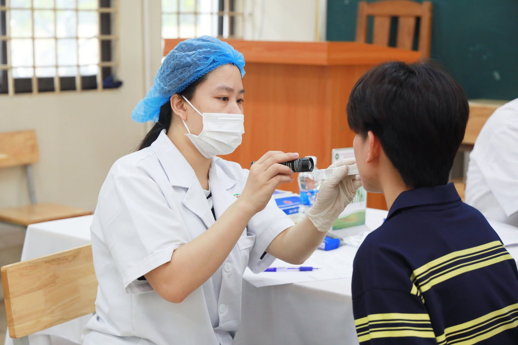 HCCT triển khai khám sức khỏe định kỳ: Đảm bảo thể chất HSSV