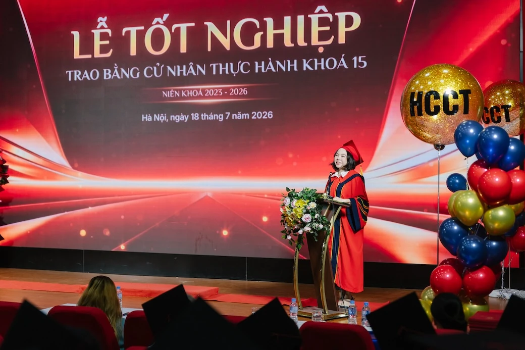 Lễ tốt nghiệp Khóa 15 HCCT: 1.048 ngày trưởng thành