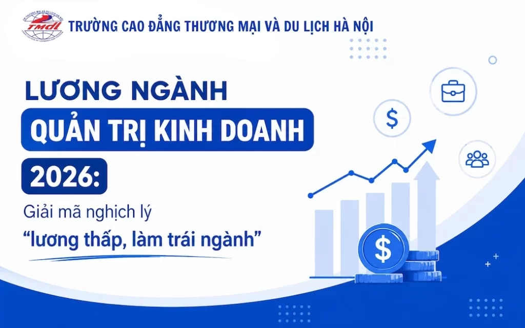 "Bẫy" thu nhập ngành quản trị kinh doanh: Bí quyết lương cao