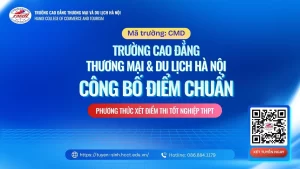 HCCT công bố điểm chuẩn trúng tuyển cao đẳng chính quy năm 2026