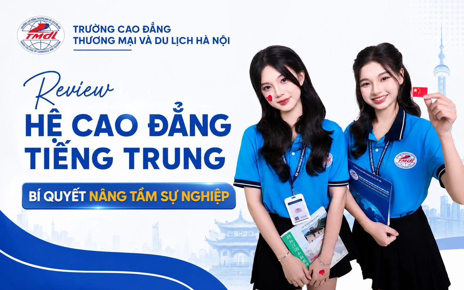 Review hệ Cao đẳng tiếng Trung: Không chỉ học ngôn ngữ