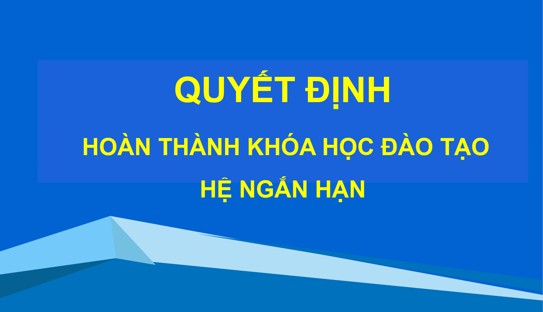 bANNER HTKH HỆ NGẮN HẠN